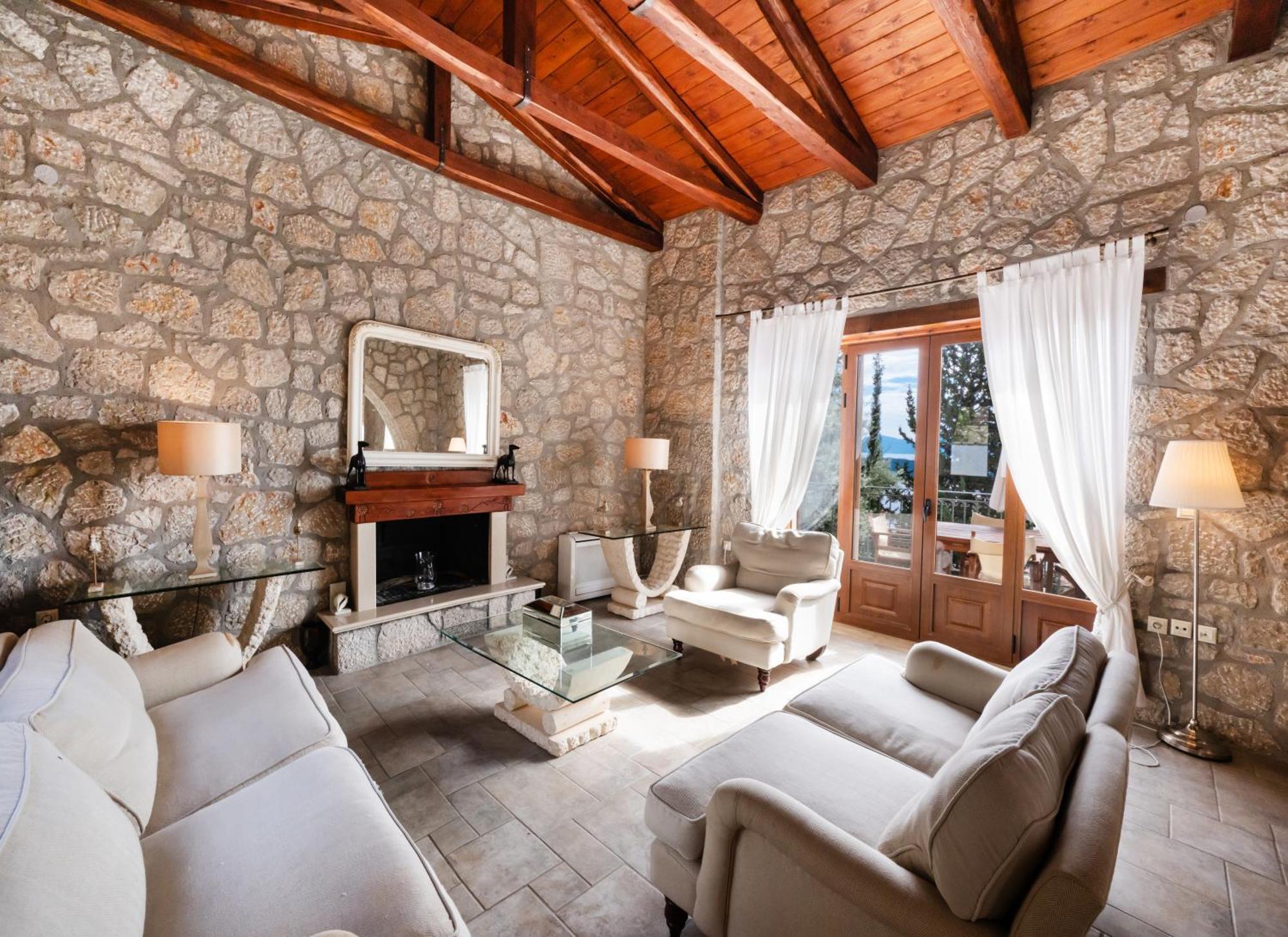 Villa Galini นีดรี ภายนอก รูปภาพ