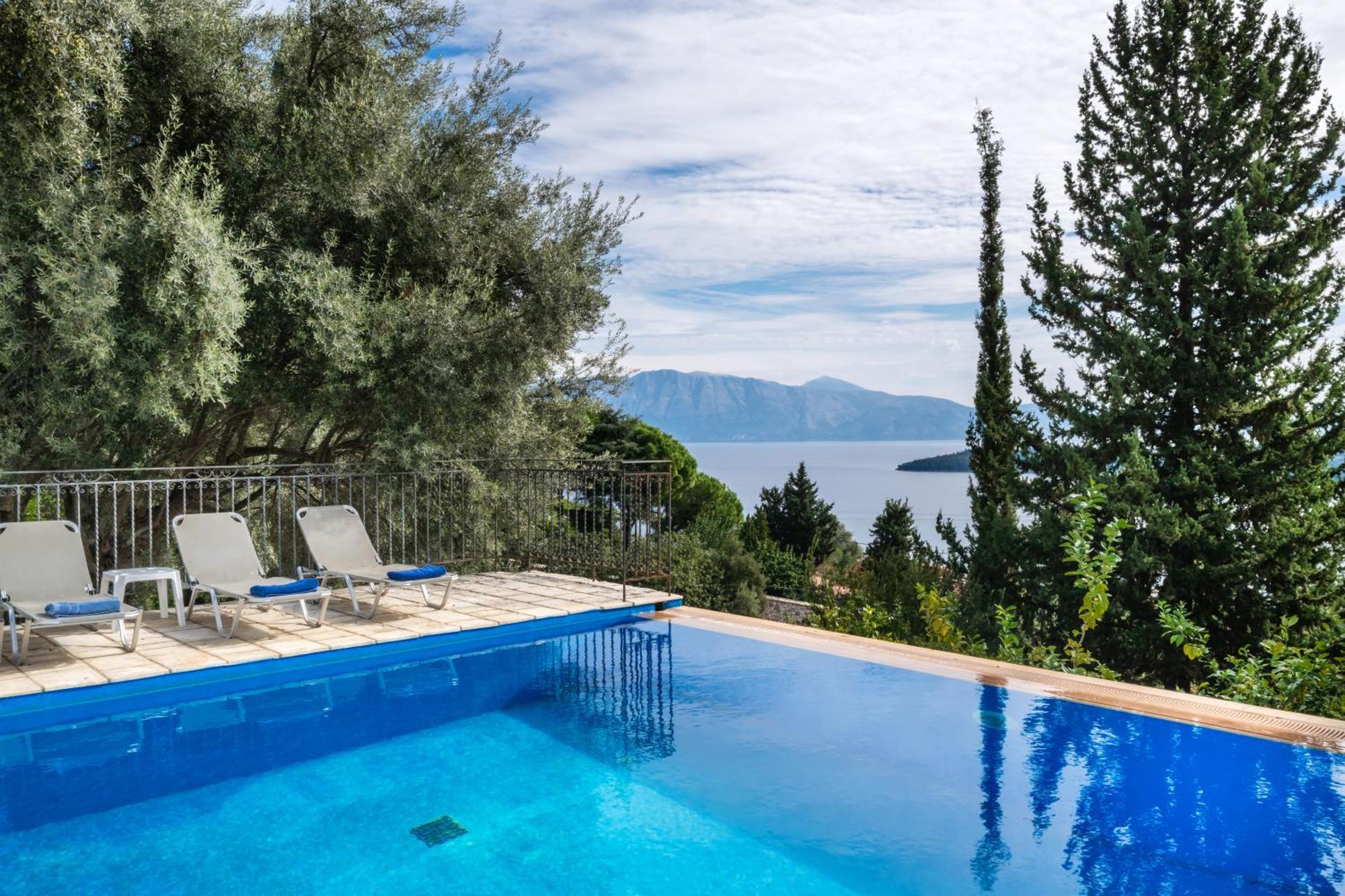 Villa Galini นีดรี ภายนอก รูปภาพ