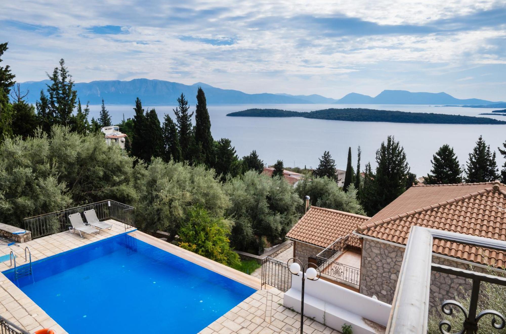 Villa Galini นีดรี ภายนอก รูปภาพ