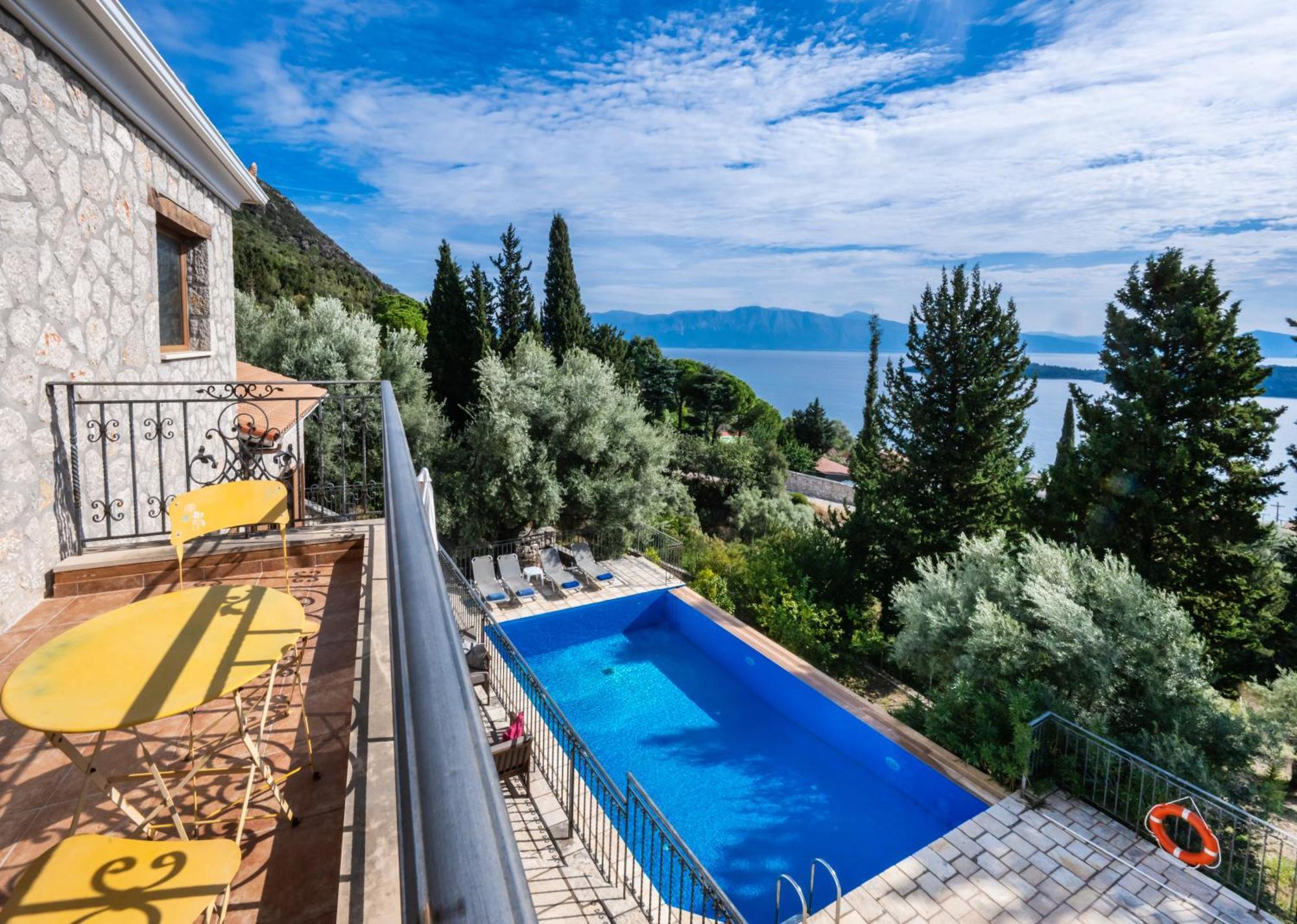 Villa Galini นีดรี ภายนอก รูปภาพ