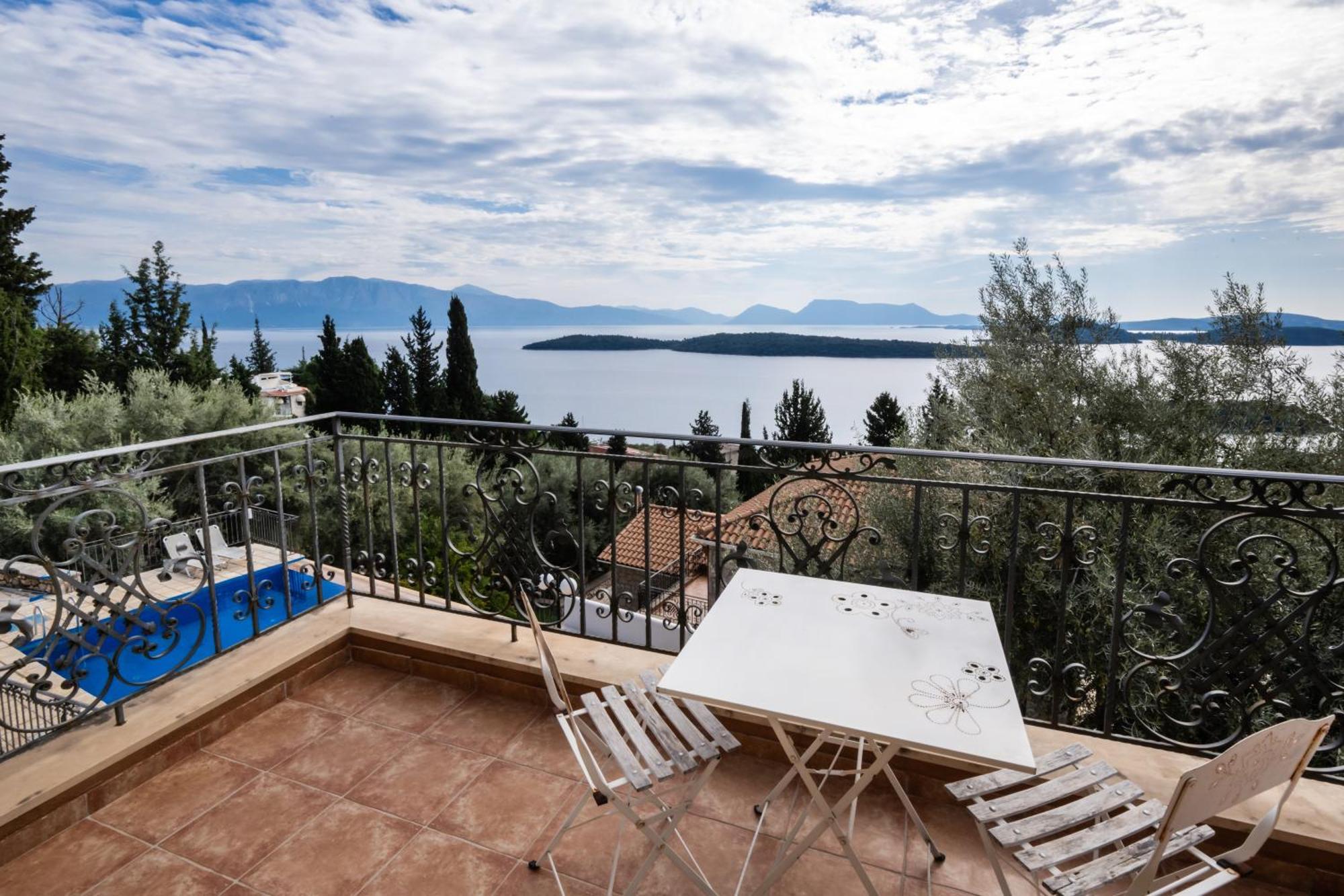 Villa Galini นีดรี ภายนอก รูปภาพ