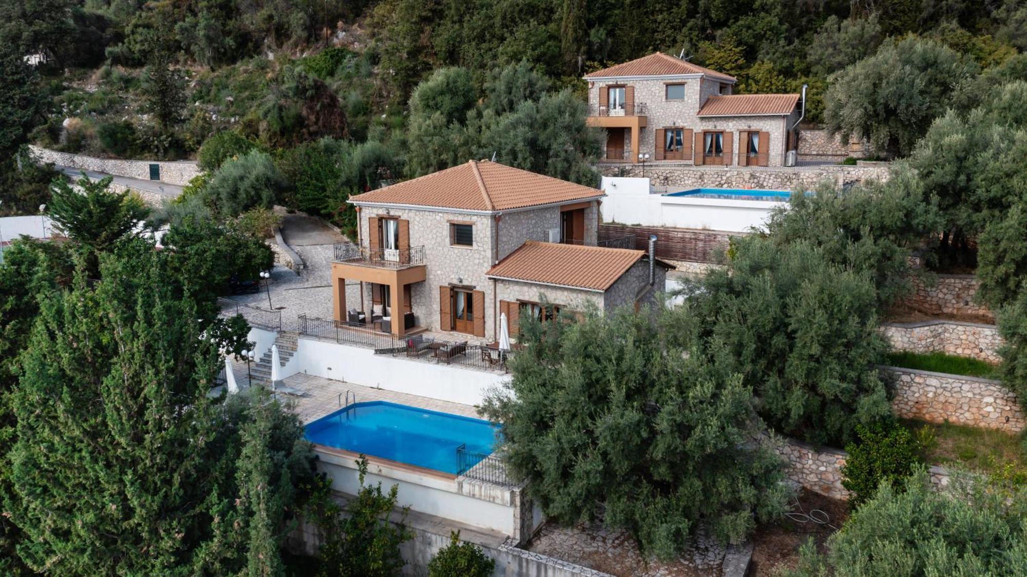 Villa Galini นีดรี ภายนอก รูปภาพ