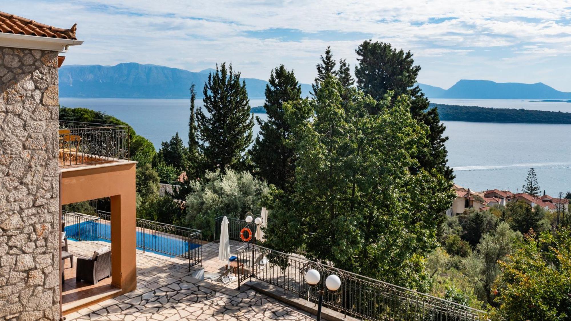 Villa Galini นีดรี ภายนอก รูปภาพ